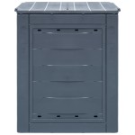 vidaXL Compostoare de grădină, 3 buc., gri, 60 x 60 x 73 cm, 780 L vidaXL Compostoare de grădină, 3 buc., gri, 60 x 60 x 73 cm, 780 L