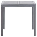 vidaXL Set mobilier de grădină, 5 piese, gri, lemn masiv de acacia vidaXL Set mobilier de grădină, 5 piese, gri, lemn masiv de acacia