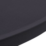 vidaXL Husă de masă elastică, 4 buc., antracit, 60 cm