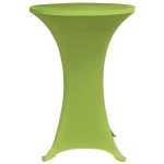 vidaXL Husă elastică pentru masă, 4 buc., verde, 60 cm vidaXL Husă elastică pentru masă, 4 buc., verde, 60 cm