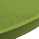 vidaXL Husă elastică pentru masă, 4 buc., verde, 60 cm vidaXL Husă elastică pentru masă, 4 buc., verde, 60 cm