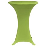 vidaXL Husă elastică pentru masă, 4 buc., verde, 70 cm vidaXL Husă elastică pentru masă, 4 buc., verde, 70 cm