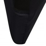 vidaXL Huse elastice pentru scaun, 12 buc., negru vidaXL Huse elastice pentru scaun, 12 buc., negru