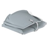 vidaXL Scaune barcă 2 buc. gri 41x51x48 cm spătar pliabil fără pernă vidaXL Scaune barcă 2 buc. gri 41x51x48 cm spătar pliabil fără pernă