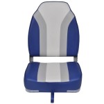 vidaXL Scaun de barcă pliabil cu spătar înalt, 2 buc. vidaXL Scaun de barcă pliabil cu spătar înalt, 2 buc.