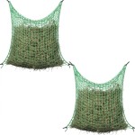 vidaXL Plase pentru fân, 4 buc., 0,9 x 1 m, PP, pătrat vidaXL Plase pentru fân, 4 buc., 0,9 x 1 m, PP, pătrat