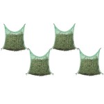 vidaXL Plase pentru fân, 4 buc., 0,9 x 1,5 m, PP, pătrat vidaXL Plase pentru fân, 4 buc., 0,9 x 1,5 m, PP, pătrat