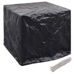 vidaXL Huse rezervor apă pt grădină, 2 buc., 8 ocheți, 116x100x120 cm vidaXL Huse rezervor apă pt grădină, 2 buc., 8 ocheți, 116x100x120 cm