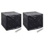 vidaXL Huse rezervor apă pt grădină, 2 buc., 8 ocheți, 116x100x120 cm vidaXL Huse rezervor apă pt grădină, 2 buc., 8 ocheți, 116x100x120 cm