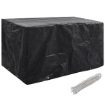vidaXL Huse mobilier grădină, 2 buc., 8 ocheți, 180 x 70 x 90 cm vidaXL Huse mobilier grădină, 2 buc., 8 ocheți, 180 x 70 x 90 cm