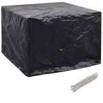 vidaXL Huse mobilier grădină, 2 buc., 8 ocheți, 122 x 112 x 98 cm vidaXL Huse mobilier grădină, 2 buc., 8 ocheți, 122 x 112 x 98 cm