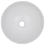 vidaXL Set mobilier de baie din două piese, stejar, ceramică