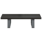 vidaXL Set mobilier de baie, 2 piese, gri, ceramică vidaXL Set mobilier de baie, 2 piese, gri, ceramică