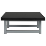 vidaXL Set mobilier de baie, 2 piese, negru, ceramică vidaXL Set mobilier de baie, 2 piese, negru, ceramică