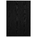 vidaXL Set mobilier de baie, 2 piese, negru, ceramică vidaXL Set mobilier de baie, 2 piese, negru, ceramică