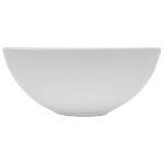 vidaXL Set mobilier de baie, 2 piese, negru, ceramică