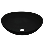 vidaXL Set mobilier de baie, 2 piese, alb, ceramică vidaXL Set mobilier de baie, 2 piese, alb, ceramică