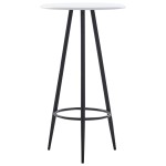 vidaXL Set mobilier de bar, 5 piese, negru, plastic vidaXL Set mobilier de bar, 5 piese, negru, plastic