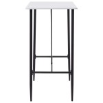 vidaXL Set de bar, 5 piese, negru, plastic vidaXL Set de bar, 5 piese, negru, plastic