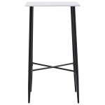 vidaXL Set mobilier de bar, 5 piese, negru, plastic vidaXL Set mobilier de bar, 5 piese, negru, plastic