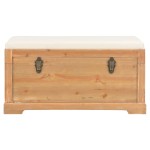 vidaXL Ladă de depozitare cu pernă, 80 x 40 x 40 cm, MDF vidaXL Ladă de depozitare cu pernă, 80 x 40 x 40 cm, MDF