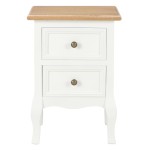 vidaXL Noptieră, 2 buc., alb, 35 x 30 x 49 cm, MDF vidaXL Noptieră, 2 buc., alb, 35 x 30 x 49 cm, MDF