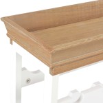 vidaXL Dulap de vinuri, alb, 70 x 22,5 x 70,5 cm, MDF vidaXL Dulap de vinuri, alb, 70 x 22,5 x 70,5 cm, MDF