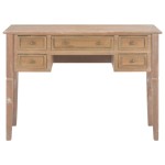 vidaXL Birou de scris, maro, 109,5x45x77,5 cm, lemn