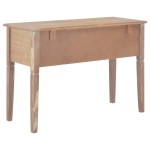 vidaXL Birou de scris, maro, 109,5x45x77,5 cm, lemn