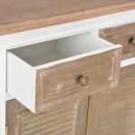 vidaXL Servantă, alb, 60 x 30 x 80 cm, lemn masiv vidaXL Servantă, alb, 60 x 30 x 80 cm, lemn masiv