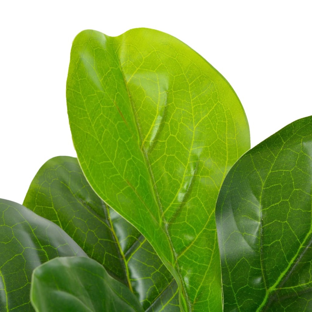 vidaXL Plantă artificială ficus cu ghiveci, verde, 90 cm