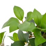vidaXL Plantă artificială dafin cu ghiveci, verde, 120 cm vidaXL Plantă artificială dafin cu ghiveci, verde, 120 cm