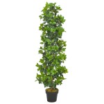 vidaXL Plantă artificială dafin cu ghiveci, verde, 150 cm vidaXL Plantă artificială dafin cu ghiveci, verde, 150 cm