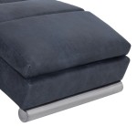 vidaXL Șezlong, gri, piele întoarsă artificială vidaXL Șezlong, gri, piele întoarsă artificială