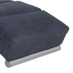 vidaXL Șezlong de masaj, gri, imitație piele de căprioară vidaXL Șezlong de masaj, gri, imitație piele de căprioară