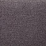 vidaXL Bancă cu compartiment de depozitare gri taupe 116 cm, poliester