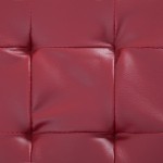 vidaXL Taburet de depozitare, roșu vin, 87,5 cm, piele ecologică