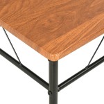 vidaXL Scaune de bucătărie, maro, 6 buc., MDF vidaXL Scaune de bucătărie, maro, 6 buc., MDF