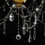 vidaXL Candelabru cu 2 rânduri, auriu, becuri 15 x E14 vidaXL Candelabru cu 2 rânduri, auriu, becuri 15 x E14