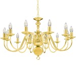 vidaXL Candelabru, auriu, 12 becuri E14 vidaXL Candelabru, auriu, 12 becuri E14