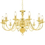 vidaXL Candelabru, auriu, 12 becuri E14 vidaXL Candelabru, auriu, 12 becuri E14