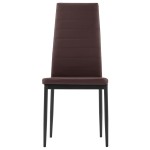 vidaXL Set mobilier de bucătărie, 5 piese, maro
