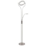 vidaXL Lampă de podea, argintiu, 180 cm, 18 W, reglabilă vidaXL Lampă de podea, argintiu, 180 cm, 18 W, reglabilă