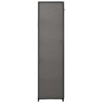 vidaXL Dulapuri pliabile de haine 2 buc. gri 110x45x175 cm țesătură vidaXL Dulapuri pliabile de haine 2 buc. gri 110x45x175 cm țesătură