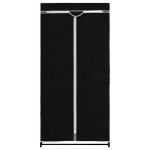 vidaXL Șifonier, negru, 75 x 50 x 160 cm