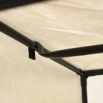 vidaXL Șifonier, crem, 75 x 50 x 160 cm