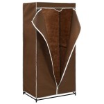 vidaXL Șifoniere, 2 buc., maro, 75 x 50 x 160 cm vidaXL Șifoniere, 2 buc., maro, 75 x 50 x 160 cm