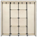 vidaXL Șifonier cu 4 compartimente, crem, 175 x 45 x 170 cm vidaXL Șifonier cu 4 compartimente, crem, 175 x 45 x 170 cm