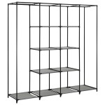 vidaXL Șifonier cu 4 compartimente, gri, 175 x 45 x 170 cm vidaXL Șifonier cu 4 compartimente, gri, 175 x 45 x 170 cm