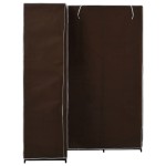 vidaXL Șifonier de colț, maro, 130 x 87 x 169 cm vidaXL Șifonier de colț, maro, 130 x 87 x 169 cm